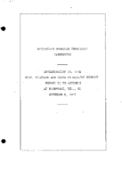Interstate Commerce Commision Report of the Accident  Investigation Occuring on the GULF COLORADO AND SANTA FE RAILWAY BROWNWOOD TX