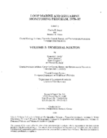 LOOP marine and estuarine monitoring program 197895  volume 5  demersal nekton
