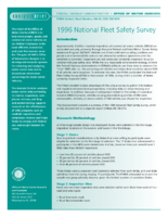 National Fleet Safety Survey 1996