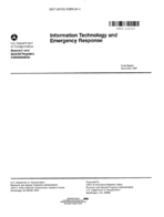 Information technology and emergency response