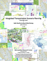 Integrated transportation scenario planning