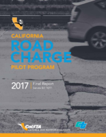 CALIFORNIA ROAD CHARGE PILOT PROGRAM 2017