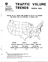 Traffic Volume Trends March 1983