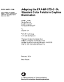 Adapting the FAAHFSTD010A Standard Color Palette to Daytime Illumination