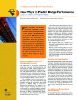 New Ways to Predict Bridge Performance Advances in Structural Health Monitoring  fact sheet