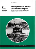 Transportation Safety Information Report 1986 Annual Summary