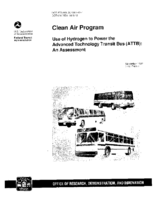 Clean air program  use of hydrogen to power the advanced technology transit bus ATTB  an assessment
