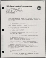 Talking Points Prepared for Delivery by US Secretary of Transportation Neil Goldschmidt Presidents Executive Exchange Program