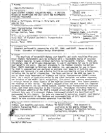 Texas Highway Economic Evaluation Model A Critical Review of Assumptions and Unit Costs and Recommended Updating Procedures