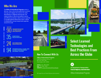 Select Learned Technologies and Best Practices From Across the Globe