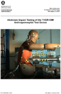 Abdomen Impact Testing of the THOR50M Anthropomorphic Test Device