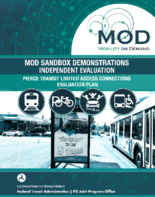 MOD Sandbox Demonstrations Independent Evaluation IE Pierce Transit Limited Access Connections Evaluation Plan