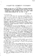 Interstate Commerce Commission Report of the Accident  Investigation Occurring on the BALTIMORE AND OHIO RAILROAD SOUTH CHICAGO IL