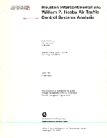 Houston Intercontinental and William P Hobby Air Traffic Control System Analysis