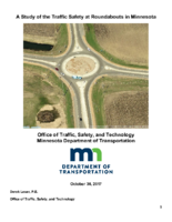 A Study of the Traffic Safety at Roundabouts in Minnesota