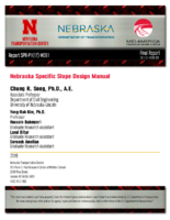 Nebraska Specific Slope Design Manual