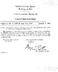 CAM 43 Supplement No 5  CAM 43 dated Sept 1959  Precautions to Prevent Hijacking of Aircraft and Interference with Crew member in the Performance of Their Duties