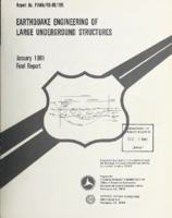 Earthquake engineering of large underground structures