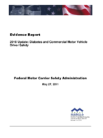 Evidence Report 2010 Update Diabetes and Commercial Motor Vehicle Driver Safety May 27 2011