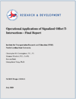 Operational Applications of Signalized Offset TIntersections
