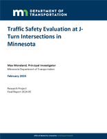 Traffic Safety Evaluation at Jturns in Minnesota
