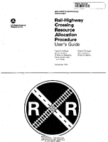 RailHighway Crossing Resource Allocation Procedure Users Guide Implementation Package