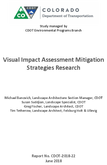 Visual Impact Assessment Mitigation Strategies Research