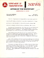 Department of Transportation News Urban Mass Transportation Administration DOTR0571