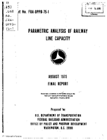 Parametric Analysis of Railway Line Capacity