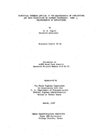 Analytical Methods Applied to the Measurements of Deflections and Wave Velocities on Highway Pavements Part I Measurements of Deflections