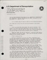 Talking Points Prepared for Delivery by US Secretary of Transportation Neil Goldschmidt Building and Construction Trades