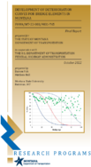 Development of Deterioration Curves for Bridge Elements in Montana