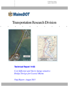 CostEfficient and Storm SurgeSensitive Bridge Design for Coastal Maine