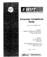 Seattle widearea information for travelers SWIFT  consumer acceptance study