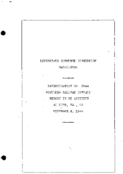 Interstate Commerce Commision Report of the Accident  Investigation Occuring on the SOUTHERN RAILWAY HURT VA