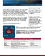 Building Information Modeling BIM Practices in Highway Infrastructure FHWA Global Benchmarking Program Report