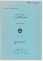 The Use of Models in Urban Transportation Planning