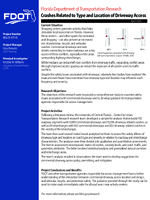Crashes Related to Type and Location of Driveway Access Summary