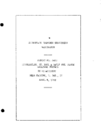 Interstate Commerce Commision Report of the Accident  Investigation Occuring on the MINNEAPOLIS AND ST PAUL AND SAULT STE MARIE RAILWAY FALKIRK ND