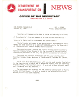 News Release Announcing the Delivery of Massachusetts First State Police Helicopter