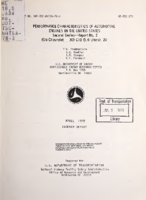 Performance Characteristics of Automotive Engines in the United States  Second Series  Report No 2  1976 Chevrolet 305 CID 50 Liters 2V