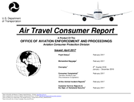 Air Travel Consumer Report April 2017