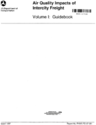 Air Quality Impacts of Intercity Freight Volume I Guidebook