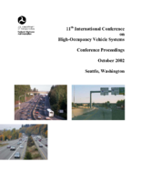 11th International Conference on HighOccupancy Vehicle Systems Conference Proceedings