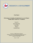 Performance Evaluation of Cable Barriers on a 61 Sloped Median under MASH TL3 Conditions