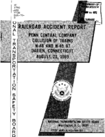 Interstate Commerce Commision Report of the Accident  Investigation Occuring on the PENN CENTRAL COMPANY DARIEN CT
