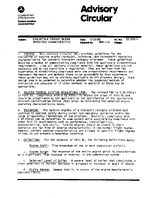 AC 259391 Evaluating Turbine Engine Operating Characteristics