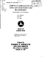 Computer Simulation of Tank Car Head Puncture Mechanisms