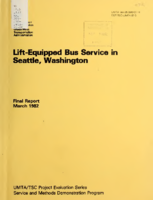 LiftEquipped Bus Service in Seattle Washington