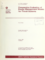 Comparative Evaluation of Energy Measurement Models for Transit Systems